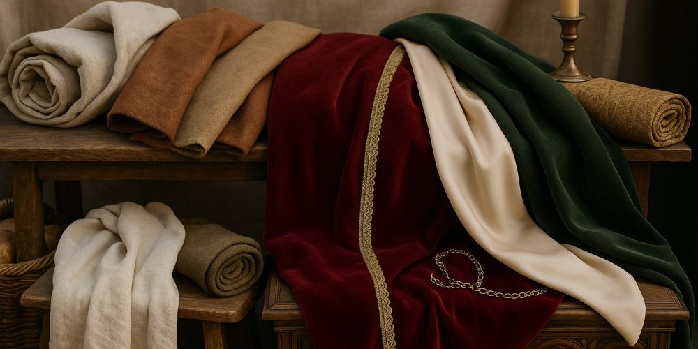 Stoffe zum Freiheitsfest 1525 in Mühlhausen