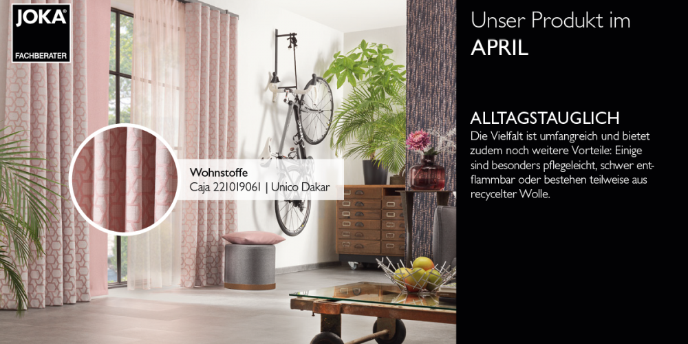 Unser Produkt im April!